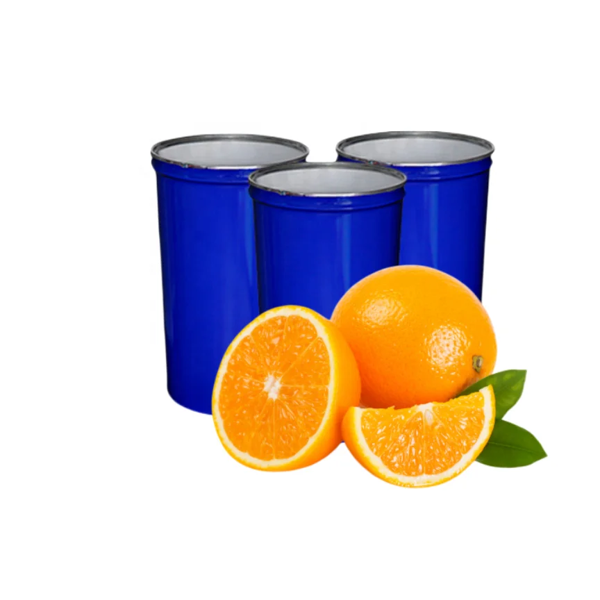 Brix 66 TA 3.0 aseptic bag drum 200kg Pure Natural Beverage drink raw material fruit Puree pulp orange juice concentrate
