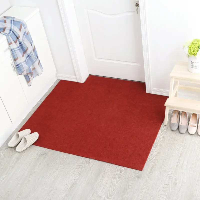 Household Floor mat TPR bottom Free tailoring porch general non-slip entry welcome carpets door mat for home entrance