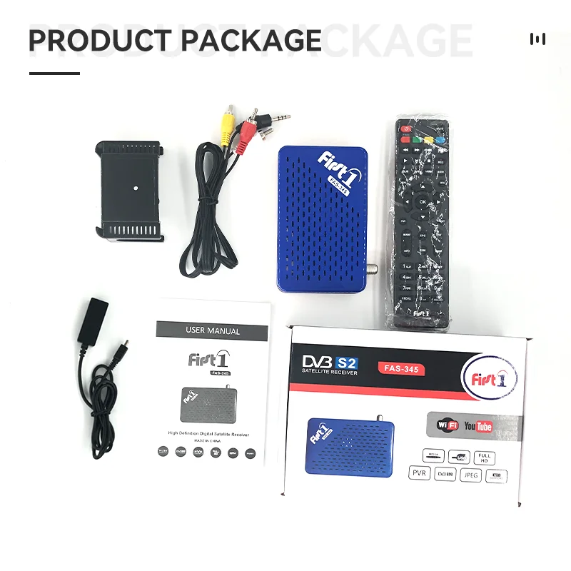 Mini DVB S2 Satellite Receiver 1080P HD Digital DVB S2 GX6605S Set Top Box Receiver