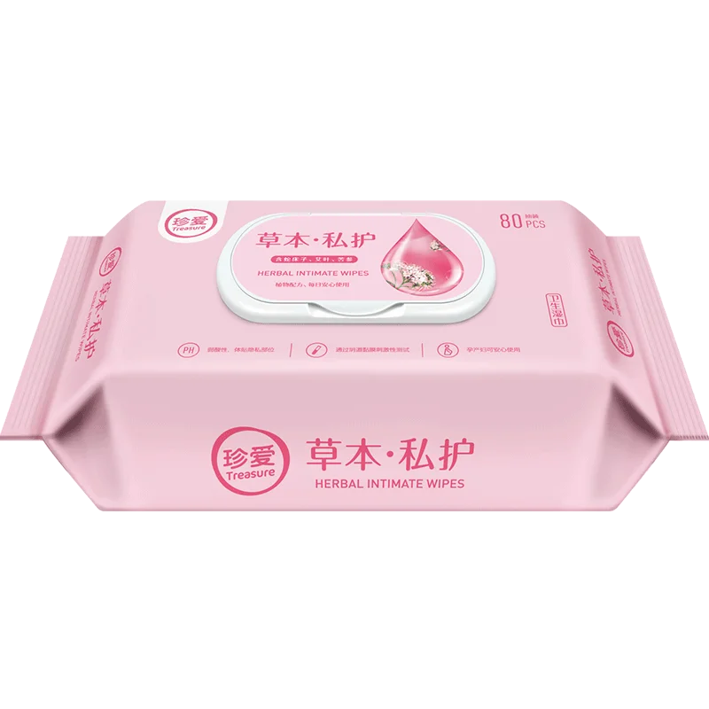 Женские чистящие салфетки для интимной гигиены Treasure CB21, сексуальные салфетки