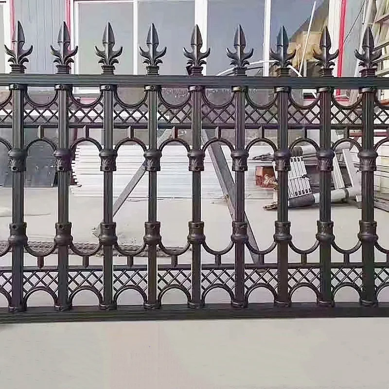 New Design Balcony Power Coated Aluminium Alloy Railings For Hotel And Villafoutdoor aluminum   abricate handrail and railing