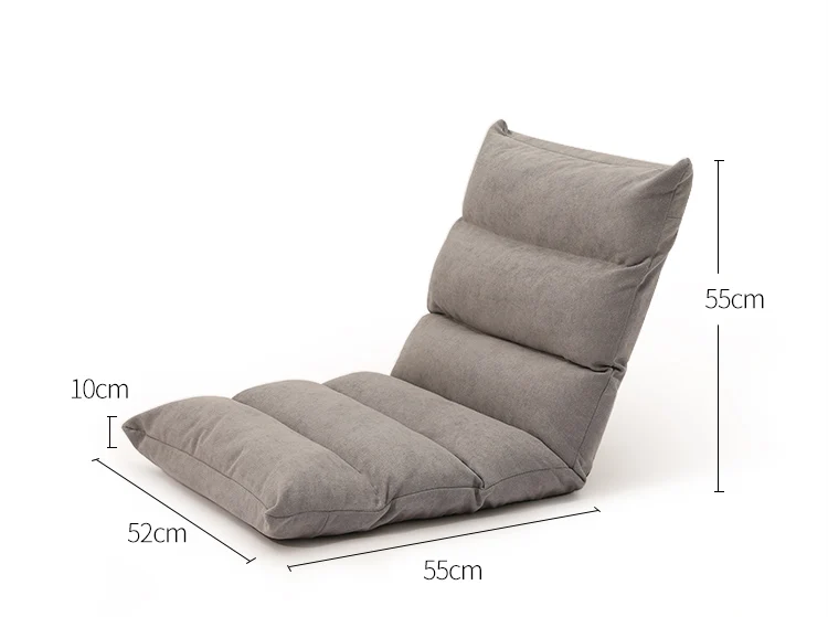 
Adjustable Lazy Sofa Single Floor Tatami Foldable Sofa Bed Recliner Chair 