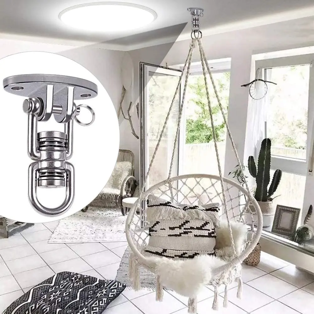 SELEWELL Custom Color Heavy Duty 360 Degree Swivel Stainless Steel Ceiling Swing Hook hanger