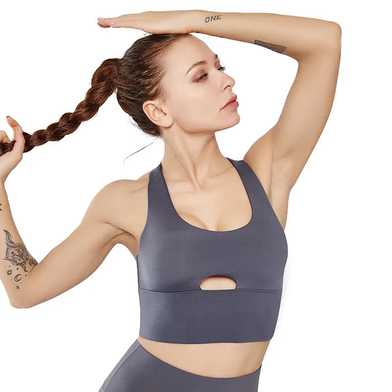 
Sexy X Shape Back Tank Tops Athletic Apparel Manufacturers Yoga Bra Wear For Women 