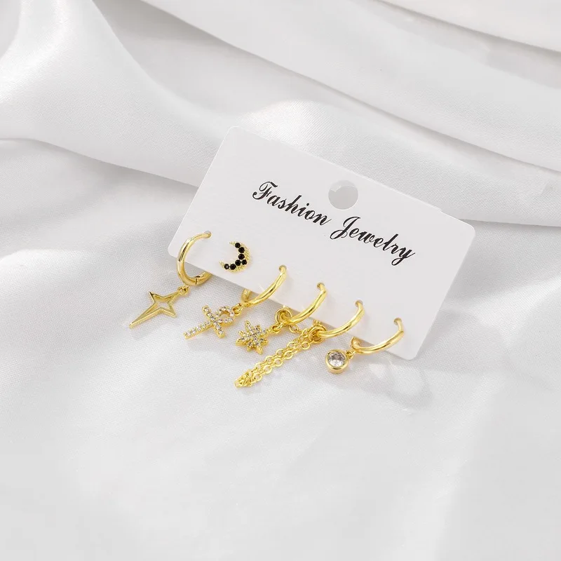 Markdown Sale Platinum Jewelry Main Material Gray Color Tungsten Jewelry Main Material Earrings