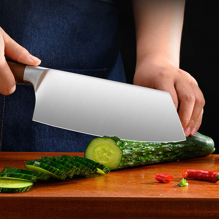 Stainless Steel Japanese Kitchen Knife Chopping Dual-purpose Chef Knife Butcher Slicing Meat Cleaver knife