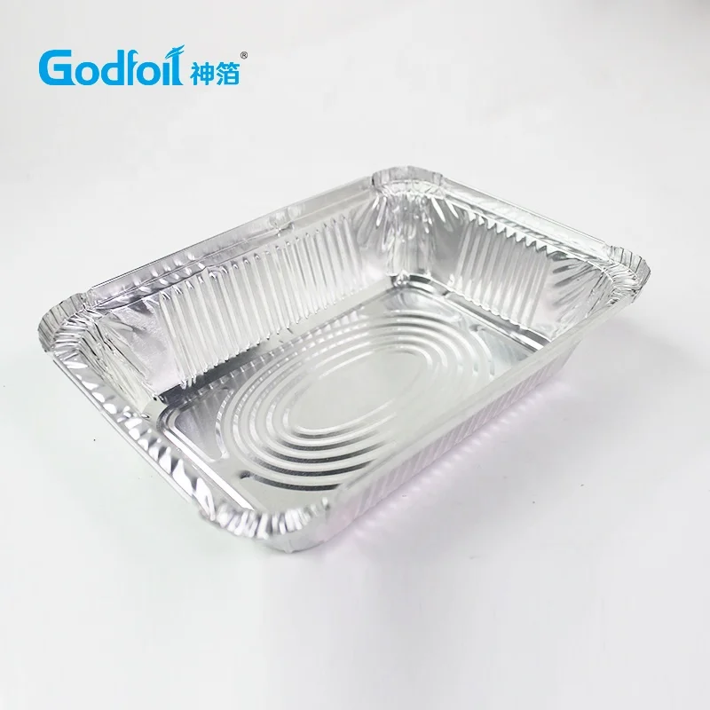 Aluminum Foil Pans Disposable Aluminum Foil Take-out Containers HFA 2062-30-250W