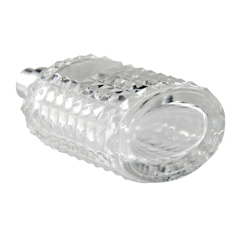 Custom wholesale round 30ml 50ml luxury skin care glass cosmetics packaging empty essential oil perfume spray bottle