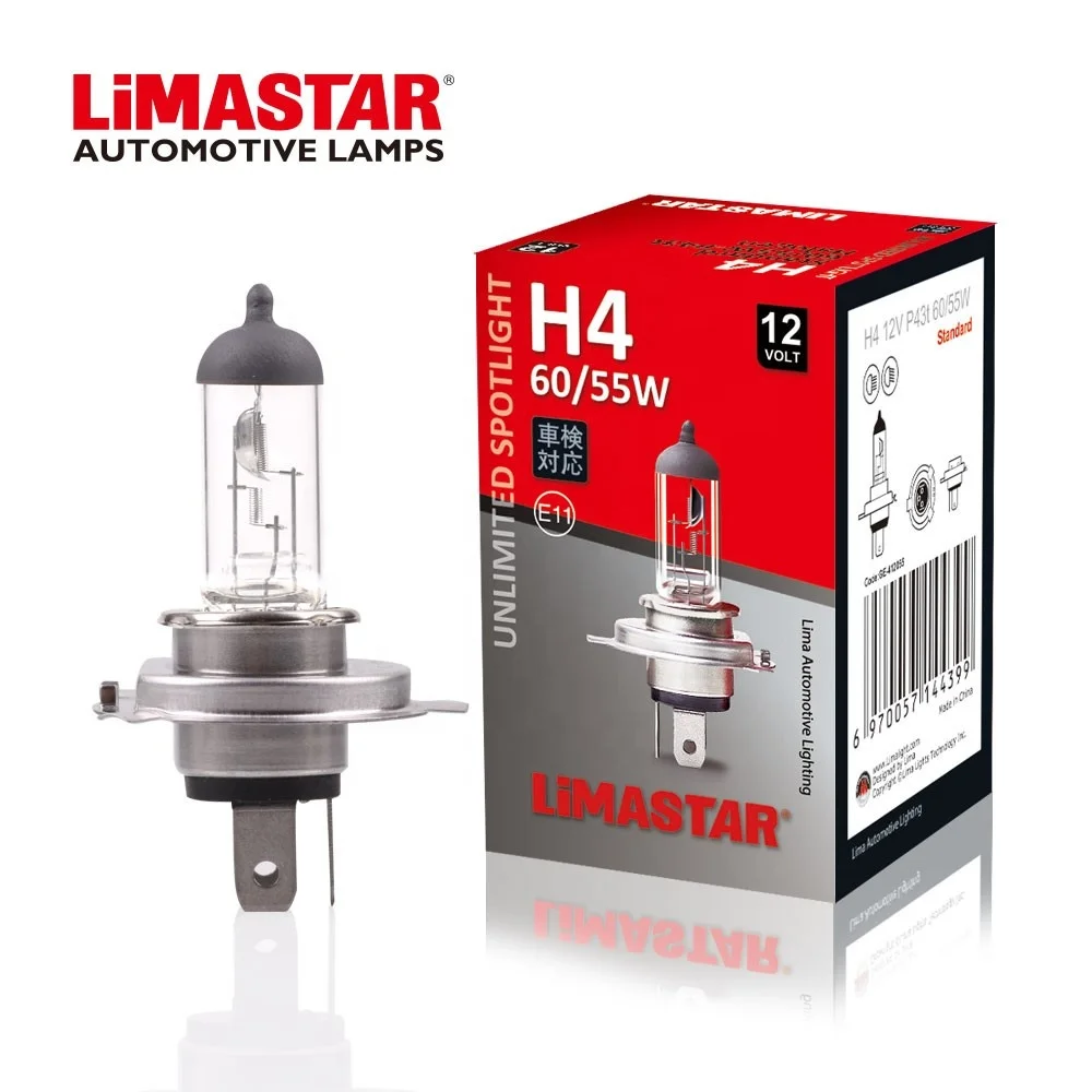  Система автоматического освещения Limastar H4 галогенная фара 12 в 100/90 Вт