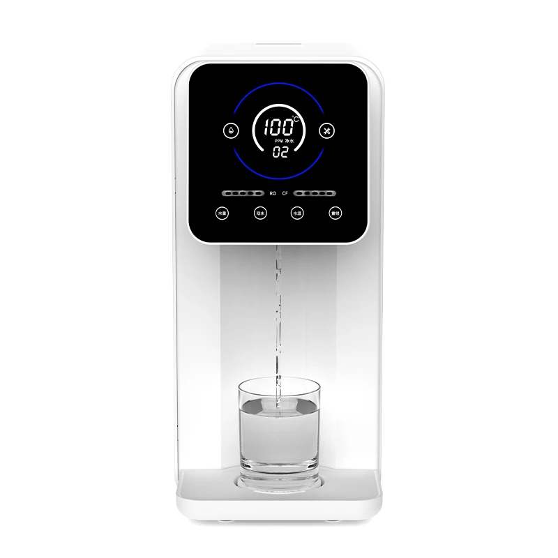 HOt and cold New Arrival countertop water purifier for home alkaline ionized water machine