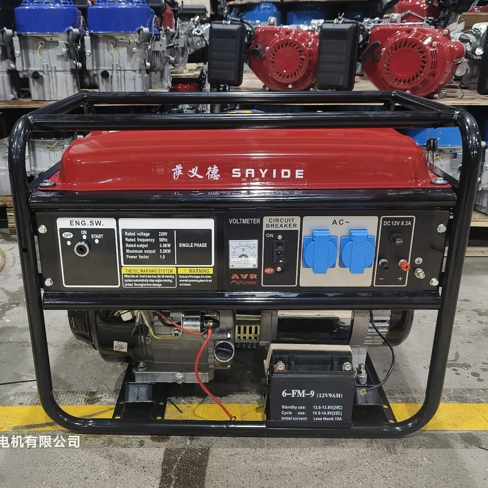 china gasoline generators parts 3kw 2.2kva 3.0hp portable gasoline generator  3 k petrol genset generator