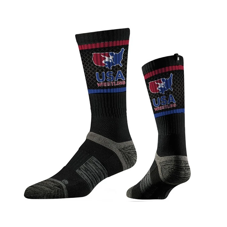 JL-A862 wrestling socks sox for sale