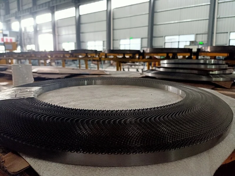 Timber Cutting BandSaw Blade Wholesale Polish White Mini Joinery Band Saw Blade