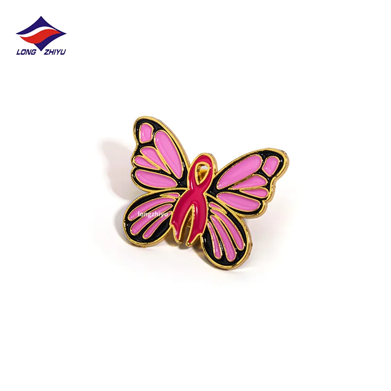 Longzhiyu 17 years factory high quality custom anime dog pins metal animal lapel pins custom soft hard enamel pins
