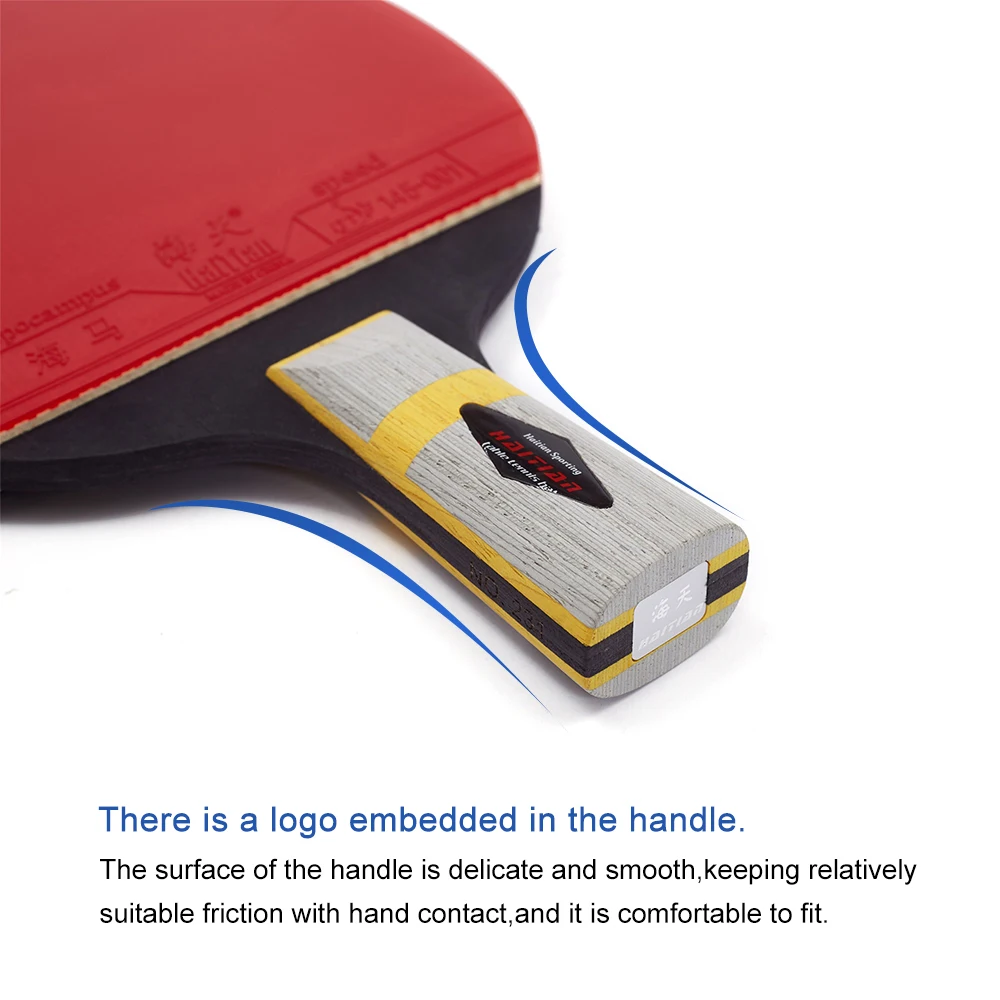 Original professional popular table tennis racket case pingpong bat for sports