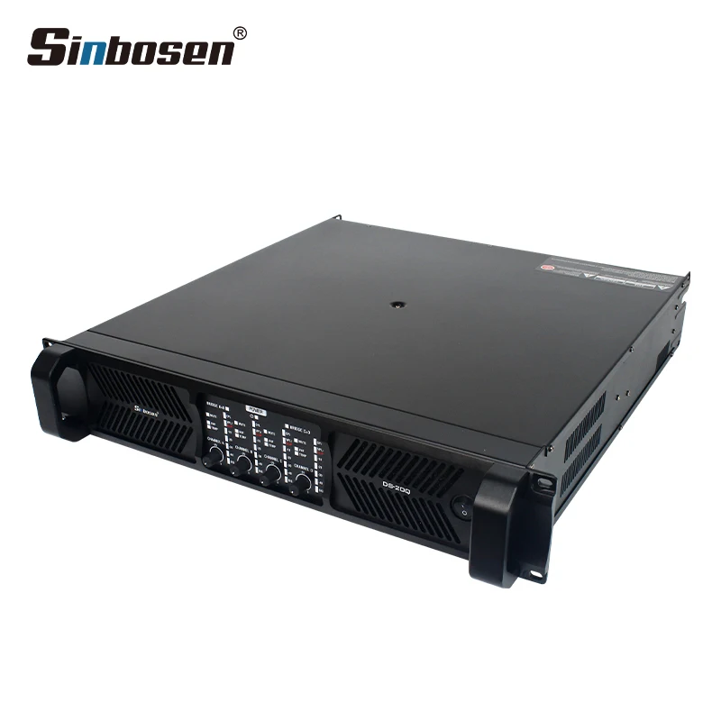 DS-20Q professional subwoofer 8 ohms 4 channel 4000 watts audio power amplifiers sound system
