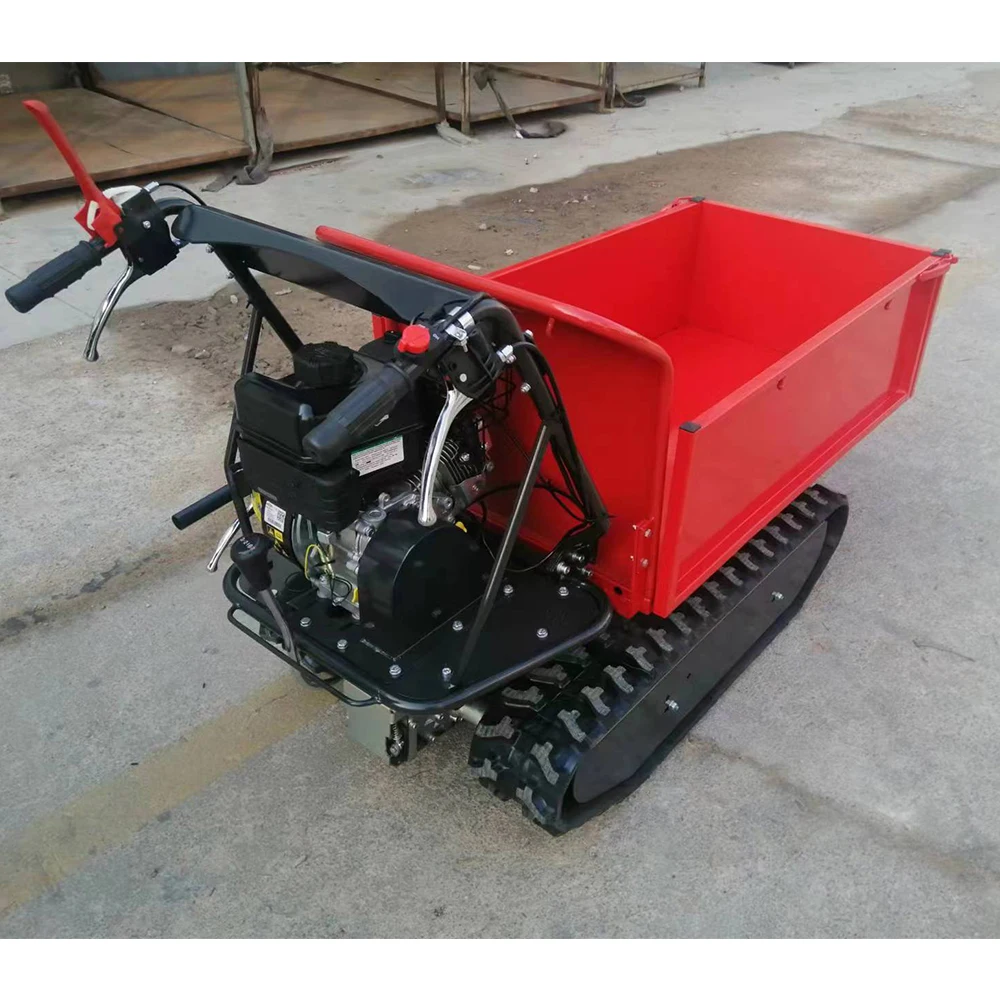 All-Terrain Tracked Vehicles Mini and Heavy-Duty Crawler Dumpers Diesel Rubber tracked vehicle rubber track