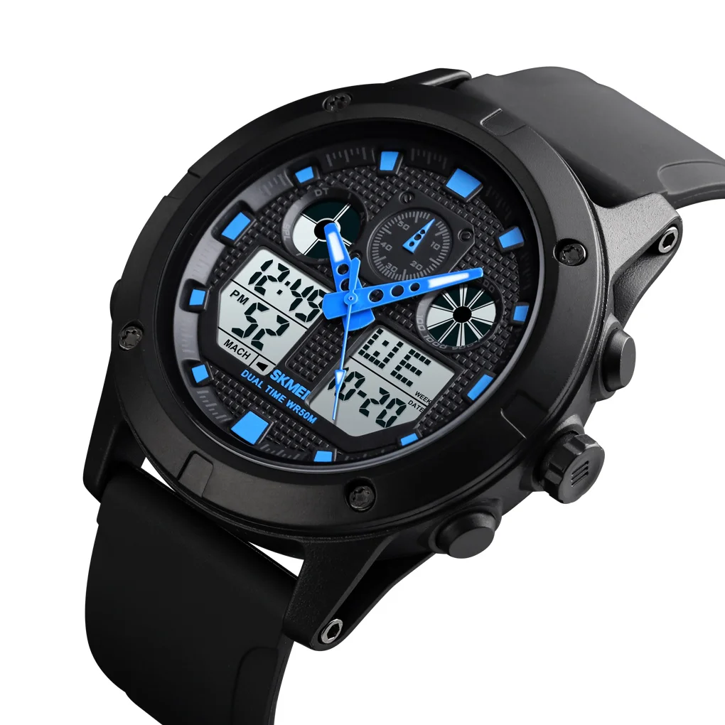 Skmei 1514 saat erkek dual time new products men sport digital watch