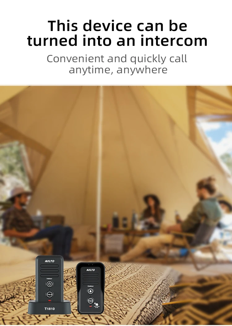 Wireless Intercomunicador System Intercom Doorbell Chime For Home Intercomunicador With Long Range