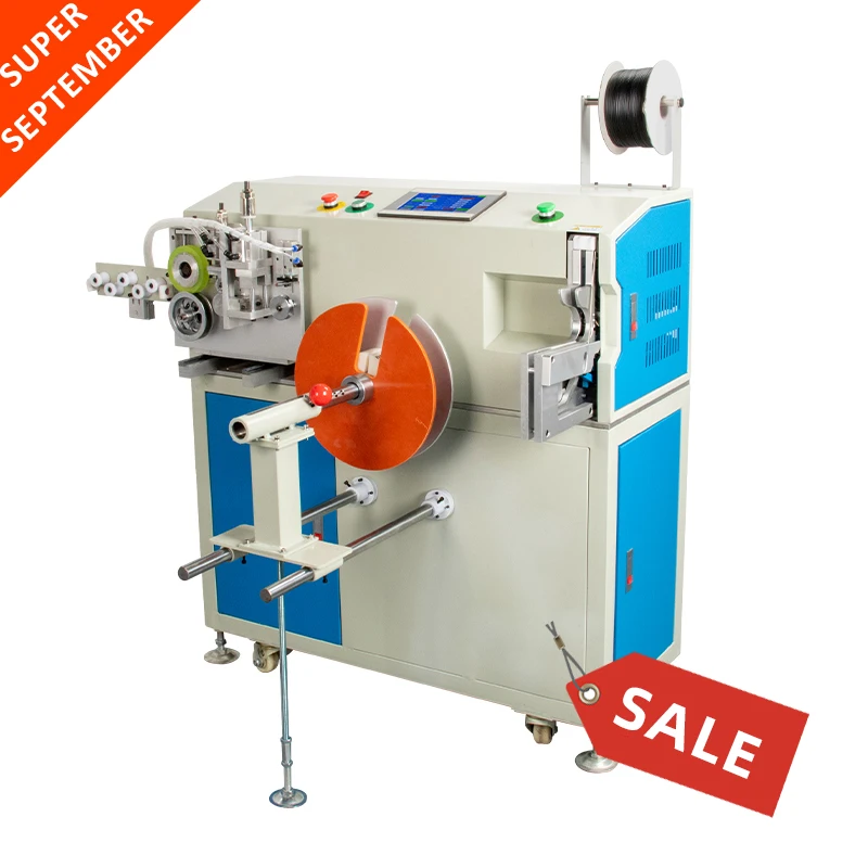 EW-20S-2 Factory supply AC DC USB data wire cable winding machine meter counting function Wire cable measurement