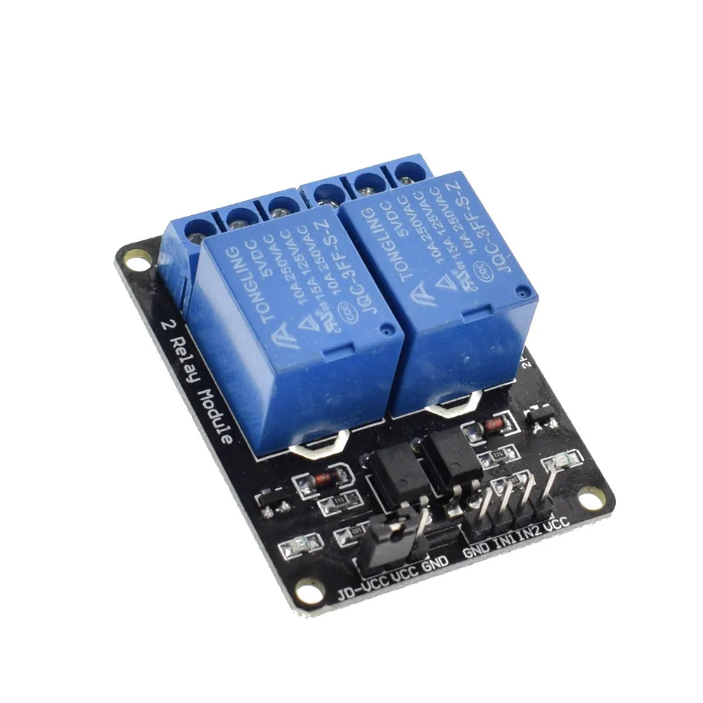 RDS Electronics 5v 12v 1 2 4 6 8 channel relay module with optocoupler Relay Output 1 2 4 6 8 way relay module
