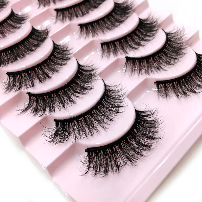 qingdao lashbeauty lashes lash supplier faux mink strip lash 3d vegan mink eyelash vendor