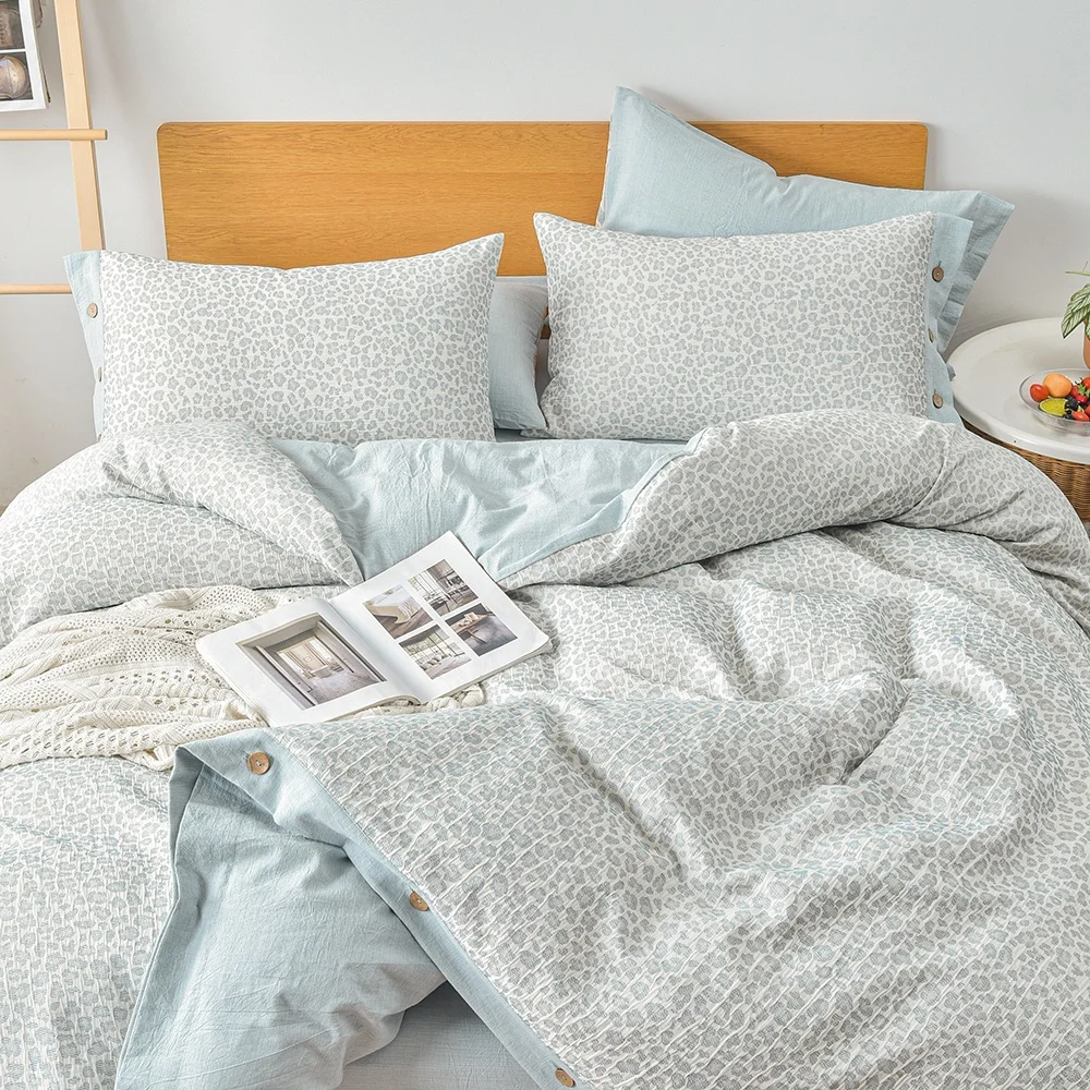 leopard light blue best mattress sheets 100 cotton sheets bedding linen full farmhouse bed sheets small fashion boutique hotel