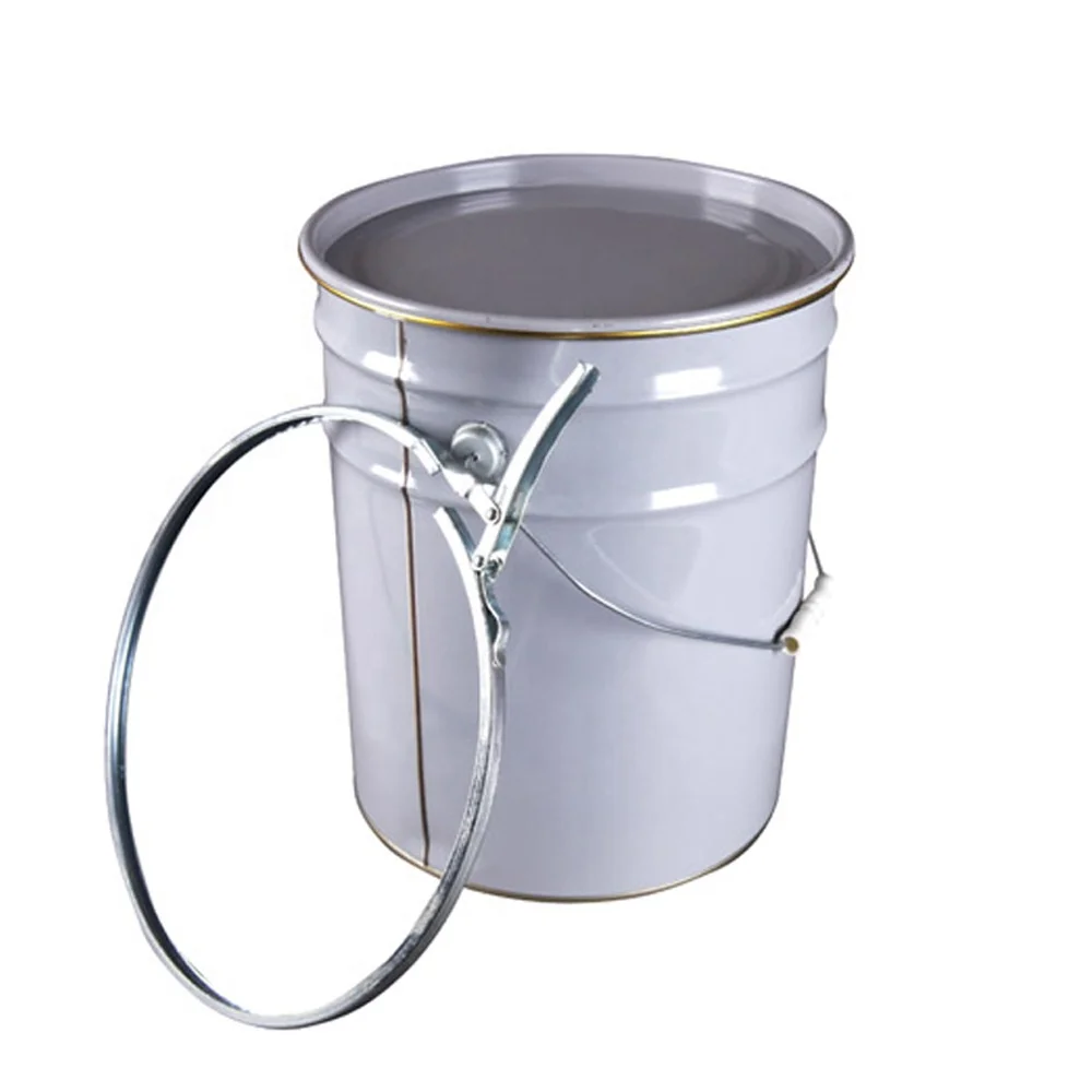 
2 gallon pail for paint chemical can 10 liter paint bucket with lock ring lid 