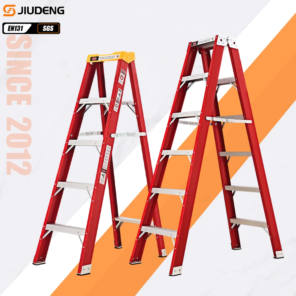 Складная Лестница 4 6 8 10 12 футов от производителя, лестница из стекловолокна, поставщик