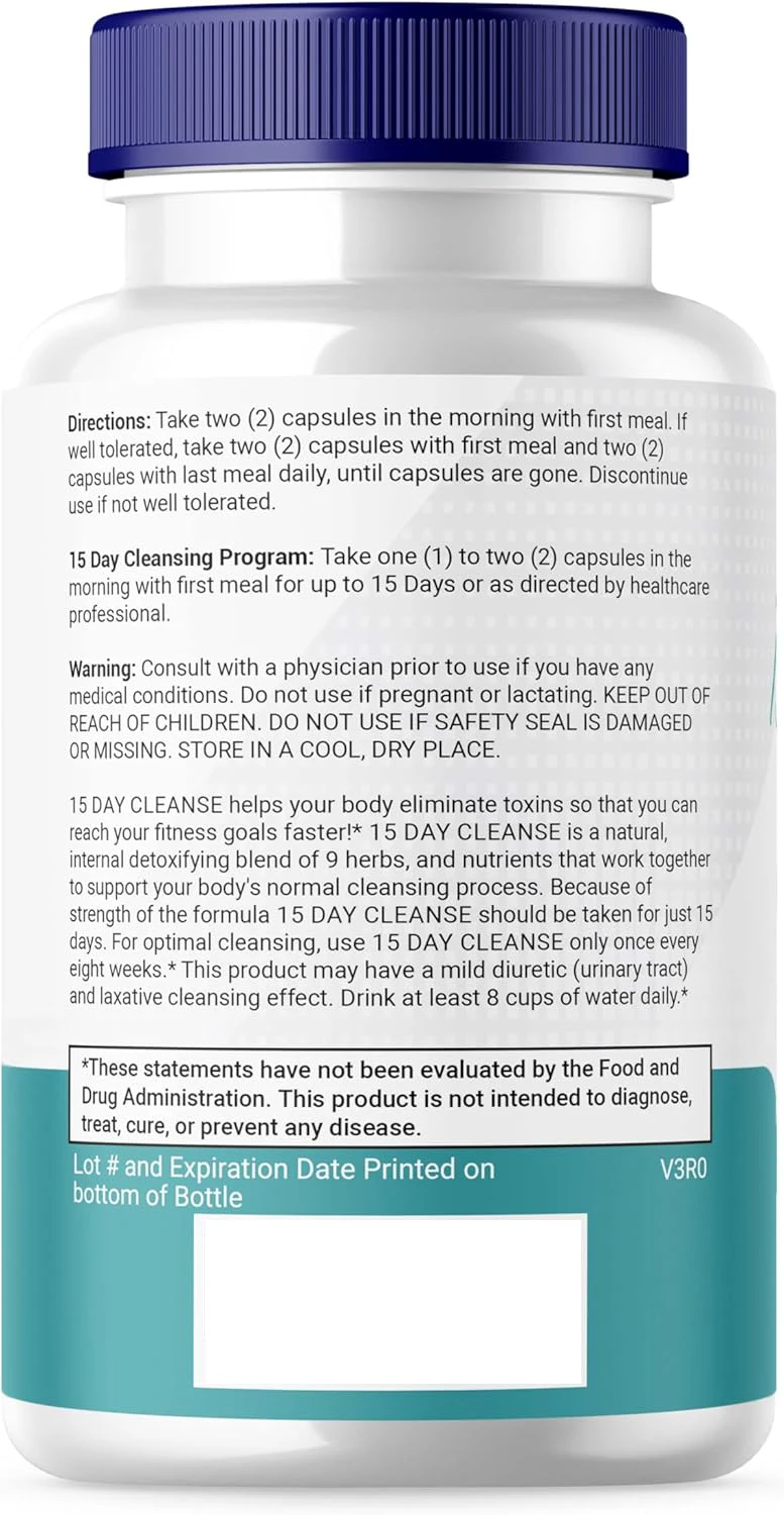 Wholesale Weight Loss Senna Leaf Detox Pill Clean Gut Cleanse Detox Supplement  Improved Digestive Comfort Hard Capsule