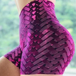 Bulk Good Quality Shiny Mesh Gym Leggings Ladies Girls Wearing High Spandex Wholesale Yoga Pants Womens Shorts