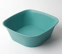 Cheap household plastic square basin high quality plastic basin multipurpose classic shape non toxic plastic basin for wholesale
