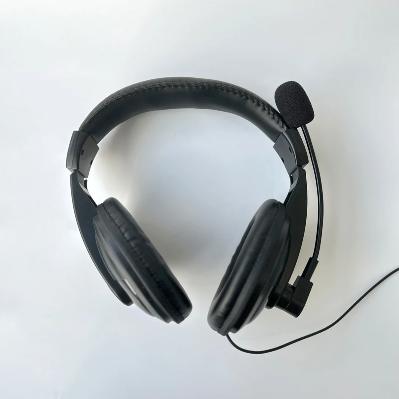 Head-mounted noise-canceling walkie-talkie headset two way radio talkie Walkie PTT Trilateral Tactics Headset For Walkie-talkie