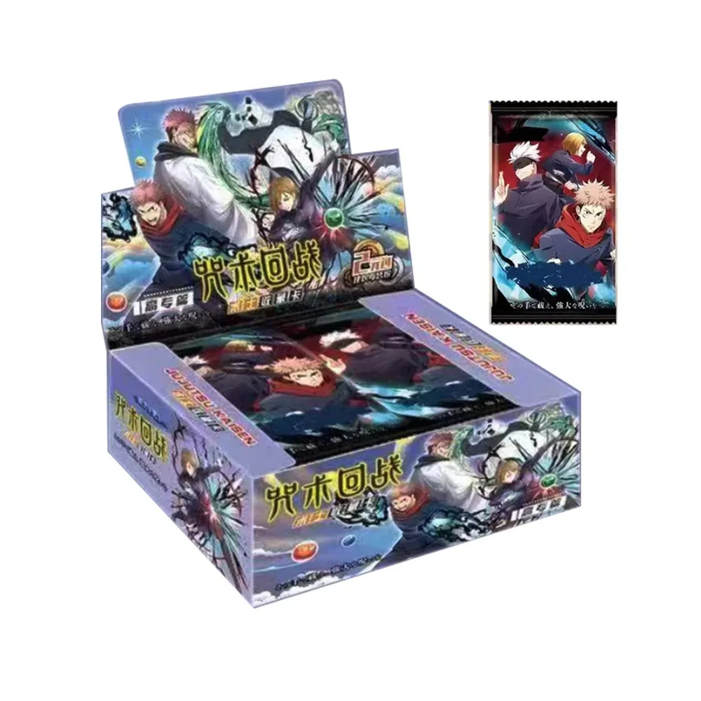 Japanese Jujutsu Kaisen Collection Card Rare Gojo Satoru Nanami Sukuna TCG CCG Anime Character Game Trading Cards Hobbies Gift