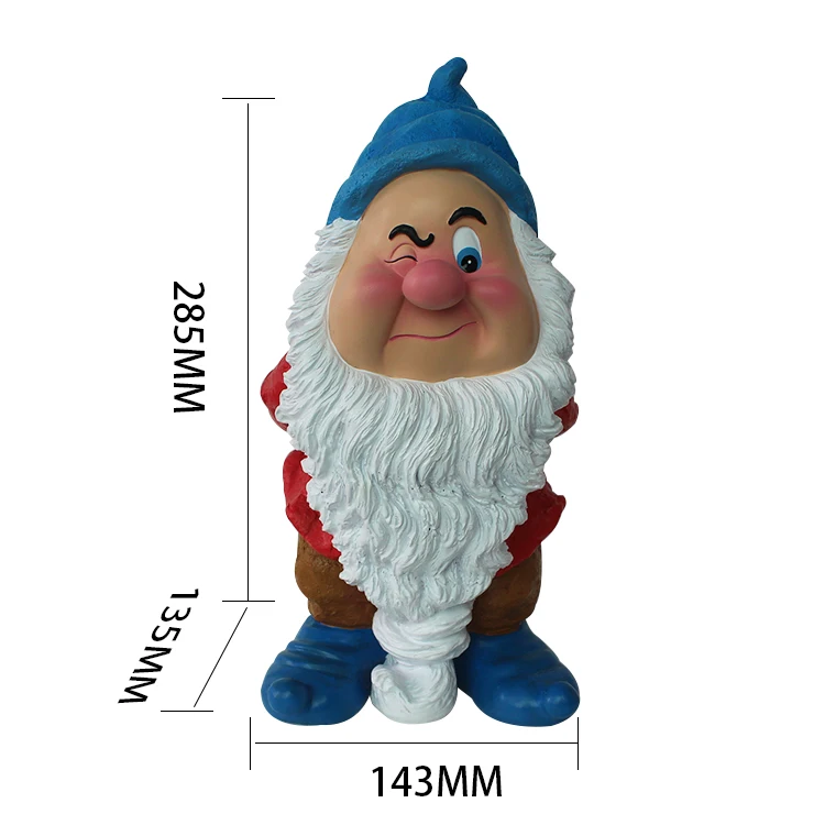 resin garden gnome
