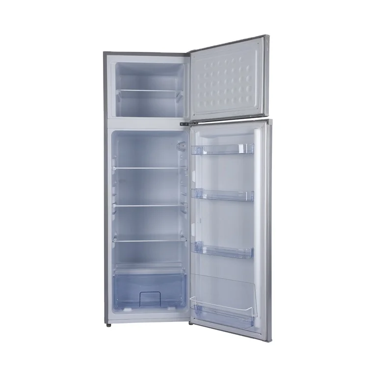 Big size double door fridge refrigerators combi refrigerator 268L Solar Fridge