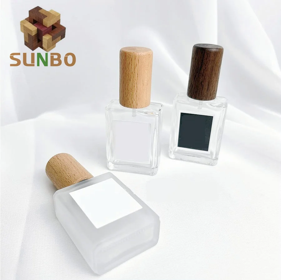 Good looking high-grade  solid Wooden Perfume bottle cap Glass dropper bottle caps wood
