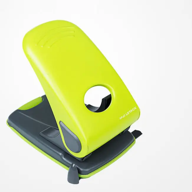 Factory Wholesale Low Price A4 Paper Puncher 2 Holes Stationery Punch High Quality Punch for Paper Crafts Green