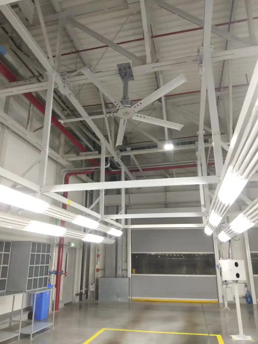 Потолочный вентилятор 24 фута HVLS от производителя Guangzhou