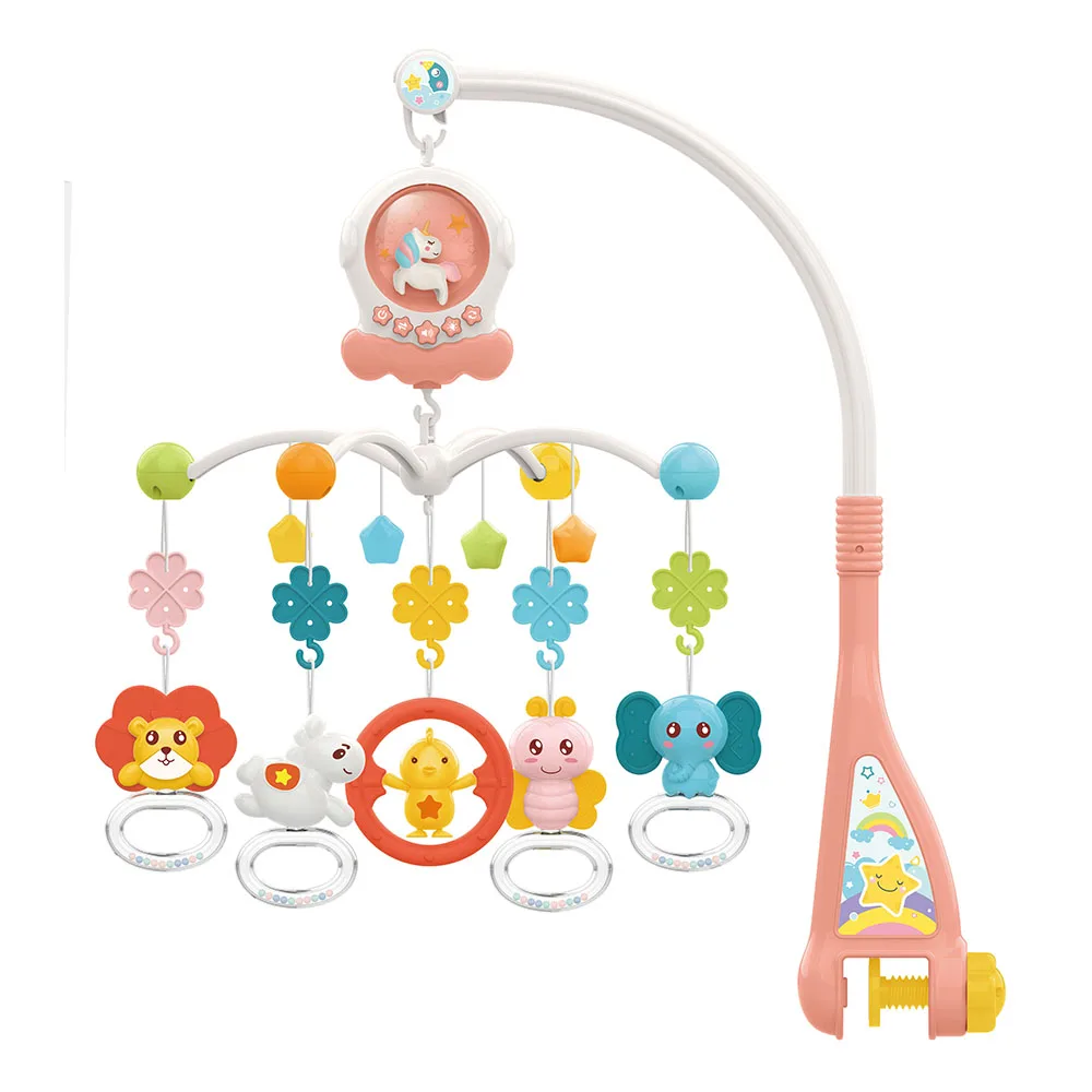 
New Gift electric bed bell musical mobile hanging sleep toys crib bell for baby 