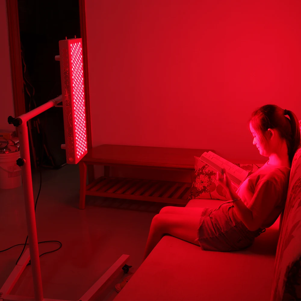 Full Body 1500W Red Light Therapy Collagen Infrared Lights Device infrared Red Light Therapy Panel with mobile stand