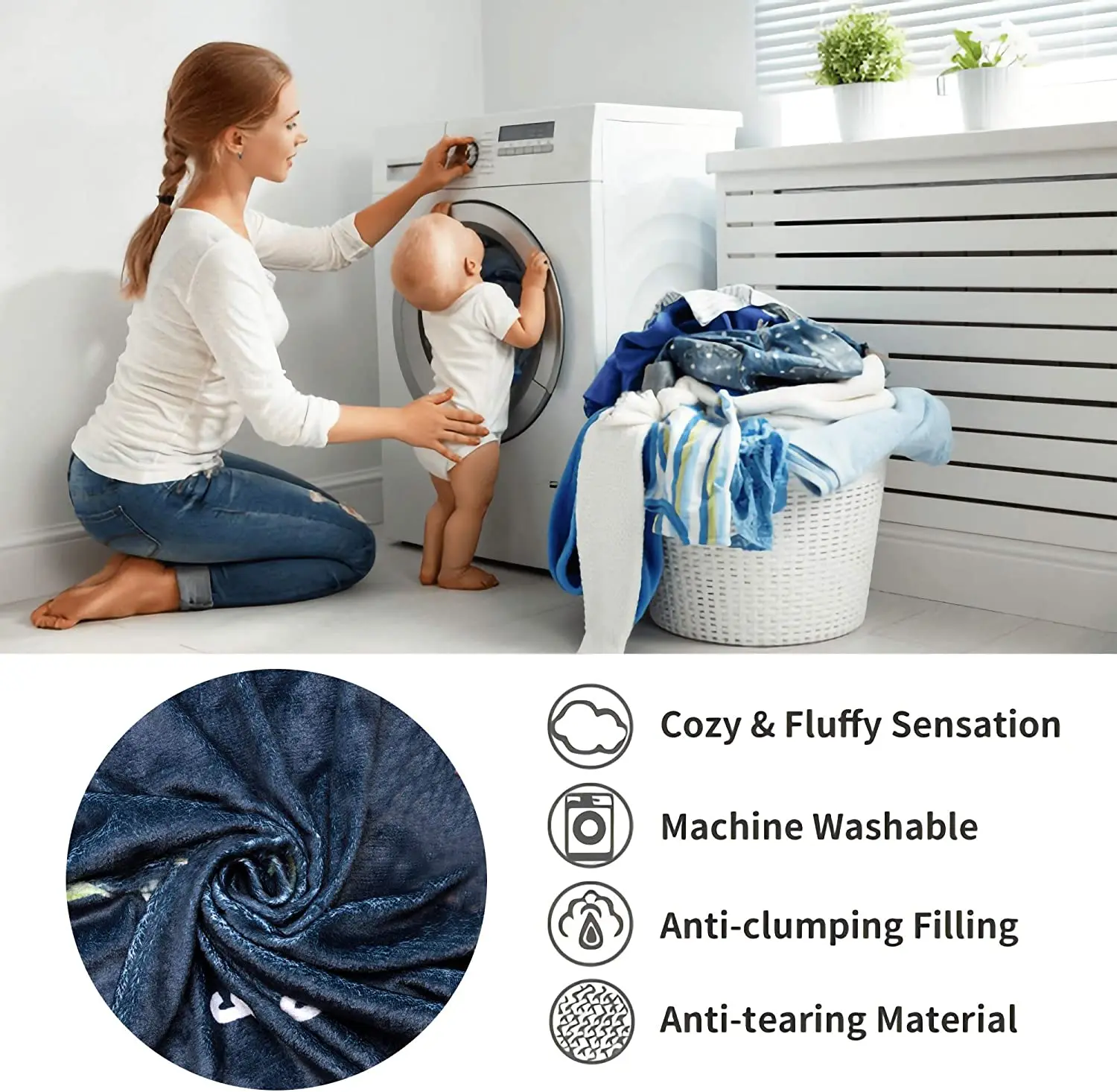 Customized Star Flannel Blanket Personalized Baby Blanket For Boys With Name