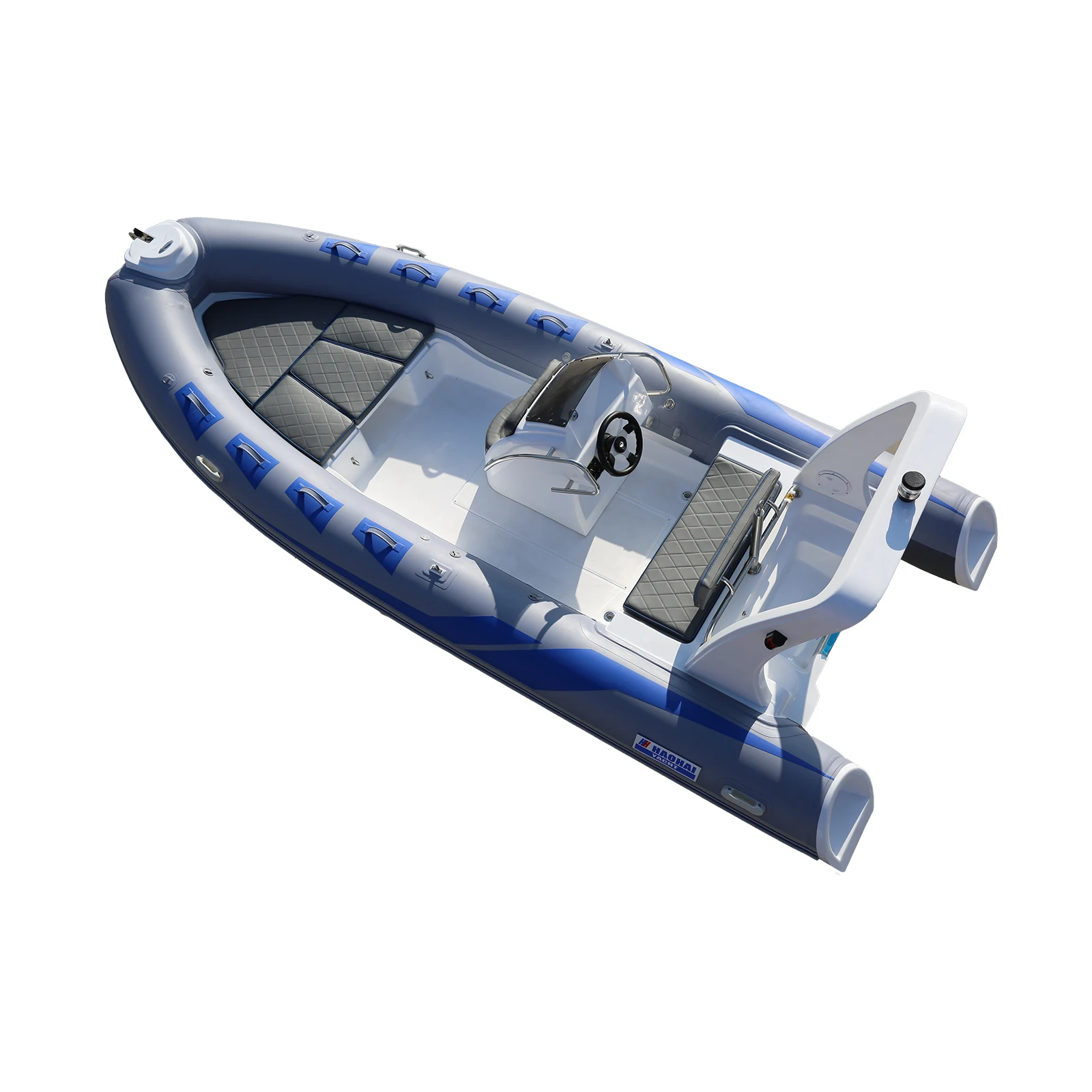 China Hovercraft Canoe Barche Rigide Ponton Pedal Patrol Inflatable rib Boat With Motor