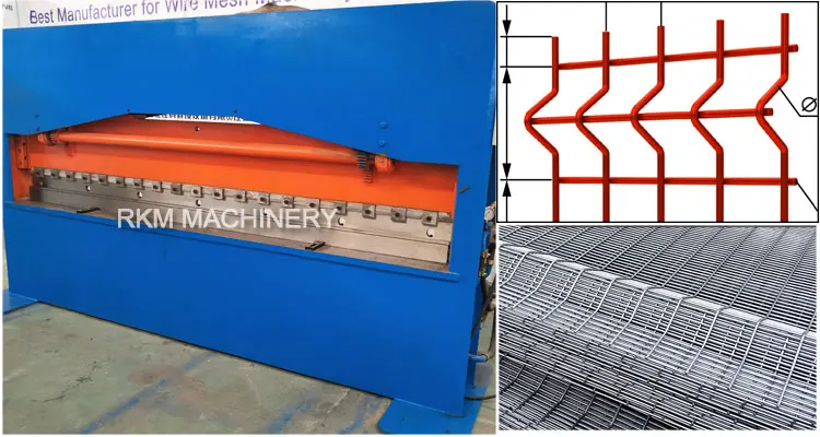 Mesh-bending-machine-automatic anti climb panel fence wire mesh welding machine