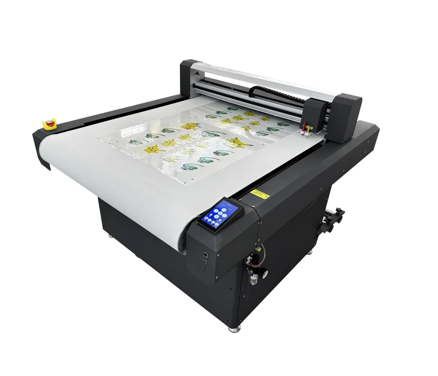 Roll Auto Feed Flatbed Digital Cutter  for DTF