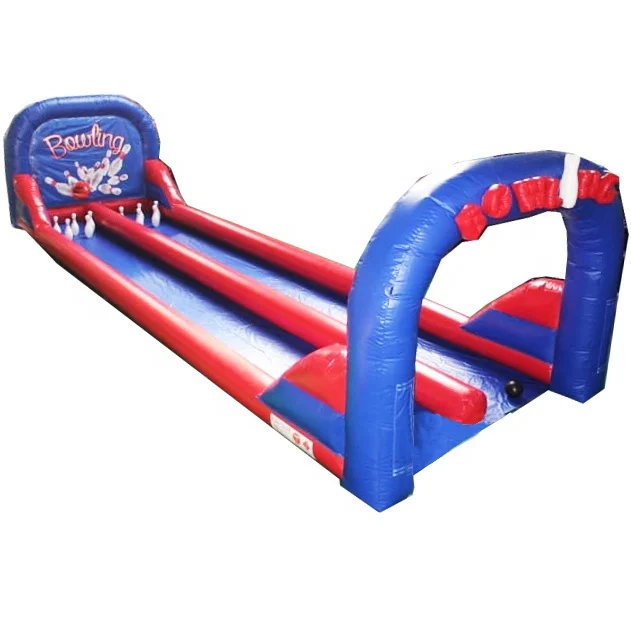 custom outdoor inflatable human bowling pins for sale