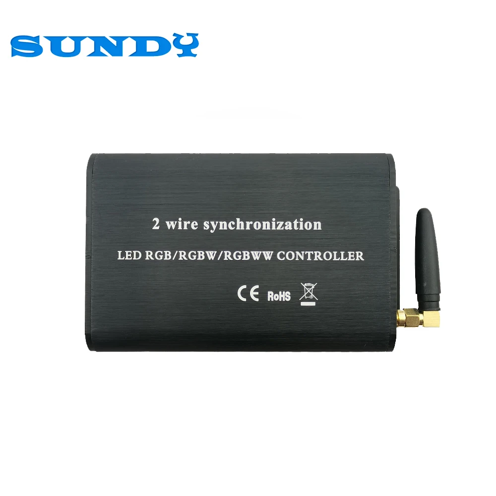 AC12V 2-проводной контроллер синхронизации RBB/RGBW 400 Вт