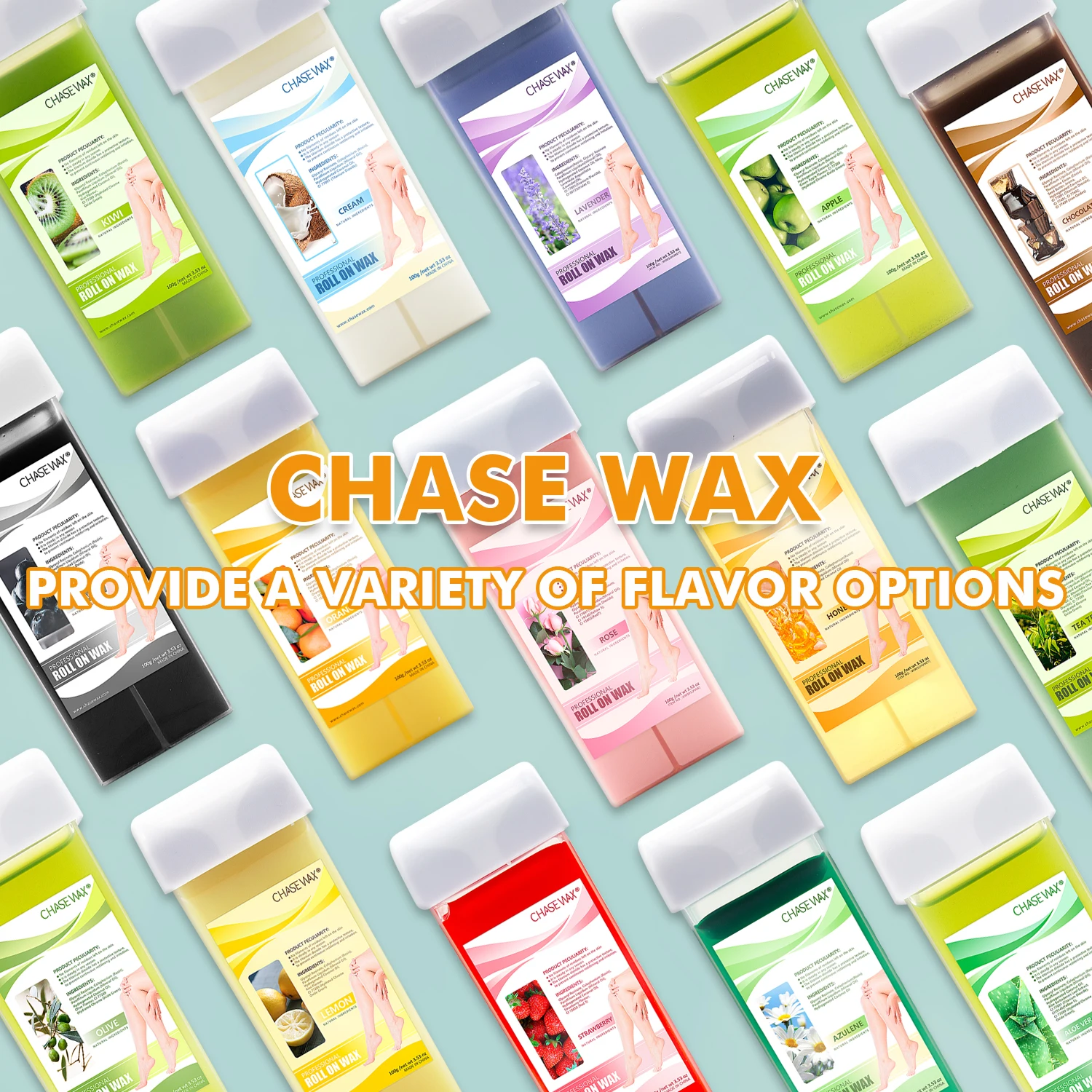  Chase воск 100 г меда рулон на оптовую продажу мягкий для удаления