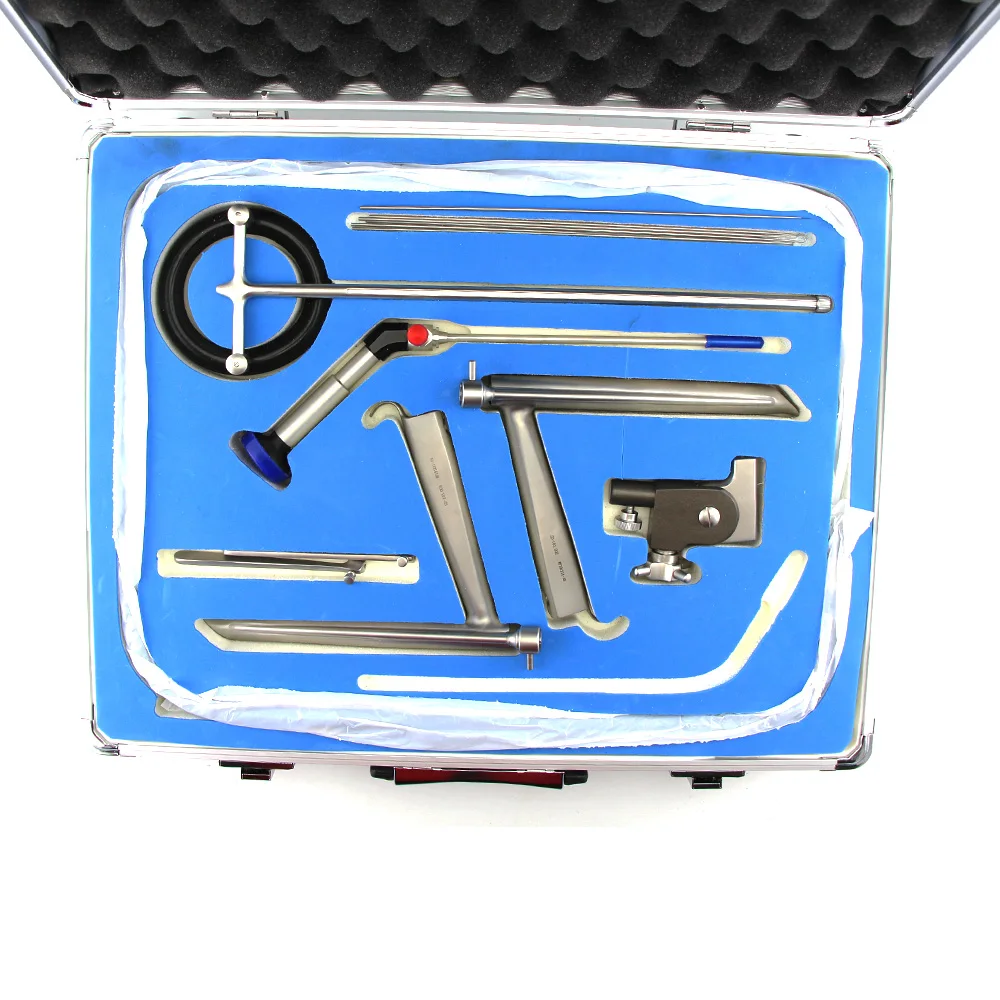 ent surgical instruments set Self-retaining laryngoscope