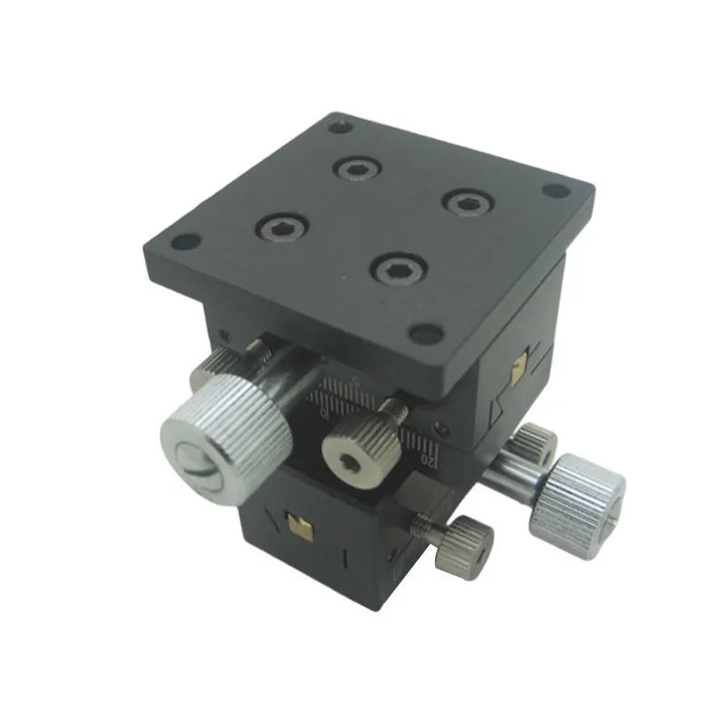 Standard manual XY shaft dovetail slotted rack and pinion type slide XYADTS series